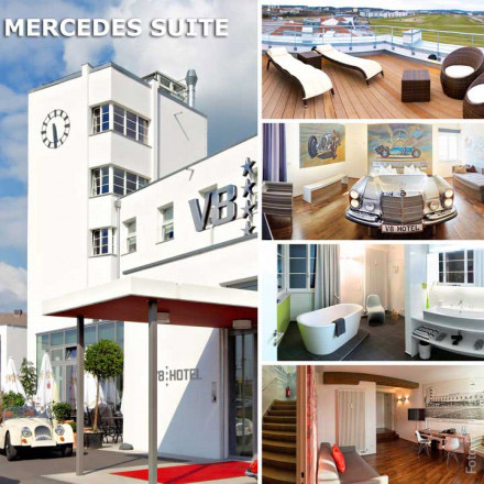 V8 Hotel Böblingen: Vier Sterne Superior-Themen- und Designhotel im automobilen Flair umgeben von teuersten Oldtimern und aktuellen Supercars.